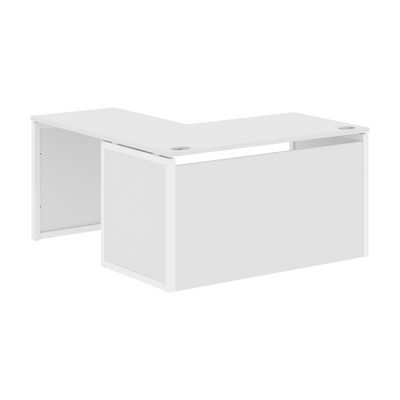 Xten-QP XQPCT 1415H R (Белый/Белый) Стол угловой, правый