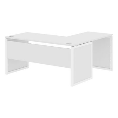 Xten-QP XQPCT 1615 L (Белый/Белый) Стол угловой, левый