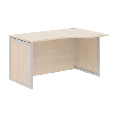 Xten-QP XQPCET 149H R (Бук тиара/Алюминий) Стол письменный, правый