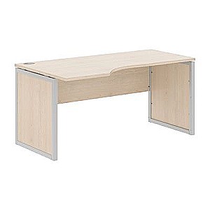 Xten Кью Пи XQPCET 169 L (Бук тиара/Алюминий) Стол письменный, левый