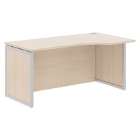 Xten-QP XQPCET 169H R (Бук тиара/Алюминий) Стол письменный, правый