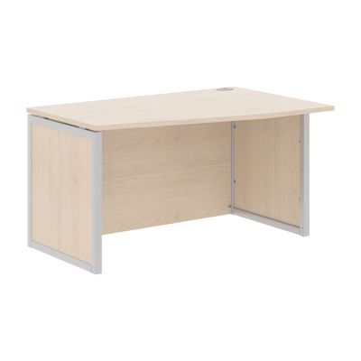 Xten-QP XQPCT 149H R (Бук тиара/Алюминий) Стол письменный, правый