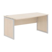 Xten-QP XQPCT 169 L (Бук тиара/Алюминий) Стол письменный, левый