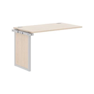 Xten-QP XQPIST 1270 (Бук тиара/Алюминий) Элемент рабочей станции