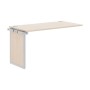 Xten-QP XQPIST 1470 (Бук тиара/Алюминий) Элемент рабочей станции