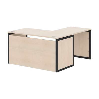 Xten-QP XQPCT 1415H L (Бук тиара/Антрацит) Стол угловой, левый