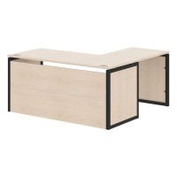 Xten-QP XQPCT 1615H L (Бук тиара/Антрацит) Стол угловой, левый