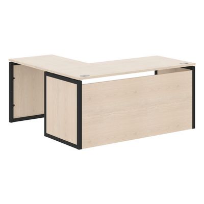 Xten-QP XQPCT 1615H R (Бук тиара/Антрацит) Стол угловой, правый