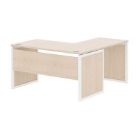 Xten-QP XQPCT 1415 L (Бук тиара/Белый) Стол угловой, левый