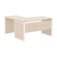 Xten-QP XQPCT 1415 R (Бук тиара/Белый) Стол угловой, правый