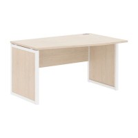 Xten-QP XQPCT 149 R (Бук тиара/Белый) Стол письменный, правый
