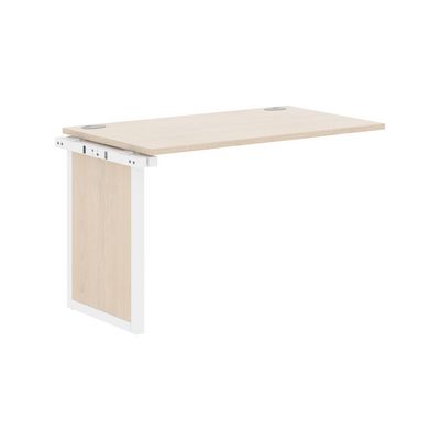 Xten-QP XQPIST 1270 (Бук тиара/Белый) Элемент рабочей станции