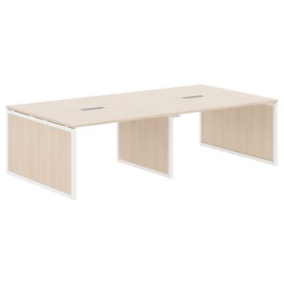 Xten-QP XQPSCT 2714 (Бук тиара/Белый) Конференц-стол