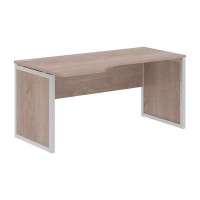 Xten-QP XQPCET 169 L (Дуб сонома/Алюминий) Стол письменный, левый