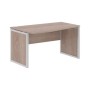 Xten-QP XQPCT 149 L (Дуб сонома/Алюминий) Стол письменный, левый