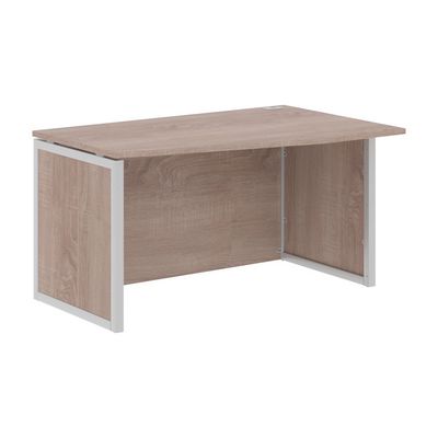 Xten-QP XQPCT 149H R (Дуб сонома/Алюминий) Стол письменный, правый