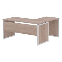 Xten-QP XQPCT 1615 L (Дуб сонома/Алюминий) Стол угловой, левый