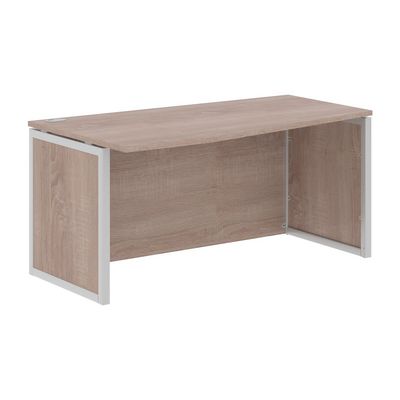 Xten-QP XQPCT 169H L (Дуб сонома/Алюминий) Стол письменный, левый