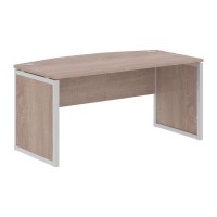 Xten-QP XQPET 169 (Дуб сонома/Алюминий) Стол руководителя