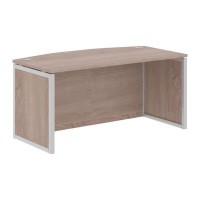 Xten-QP XQPET 169H (Дуб сонома/Алюминий) Стол руководителя