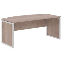 Xten-QP XQPET 189 (Дуб сонома/Алюминий) Стол руководителя