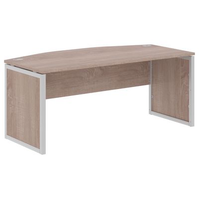 Xten-QP XQPET 189 (Дуб сонома/Алюминий) Стол руководителя