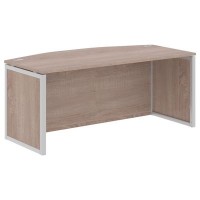 Xten-QP XQPET 189H (Дуб сонома/Алюминий) Стол руководителя