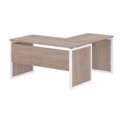 Xten-QP XQPCT 1415 L (Дуб сонома/Белый) Стол угловой, левый