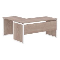 Xten-QP XQPCT 1615 R (Дуб сонома/Белый) Стол угловой, правый