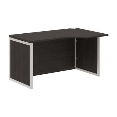 Xten-QP XQPCET 149H R (Дуб юкон модерн/Алюминий) Стол письменный, правый