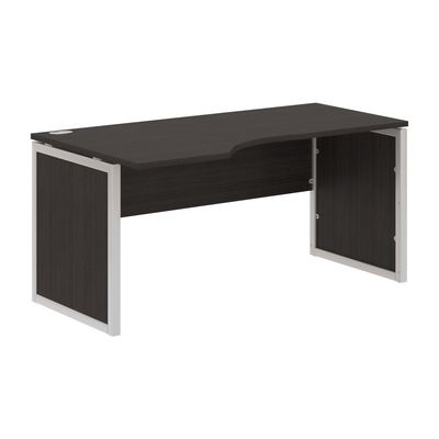 Xten-QP XQPCET 169 L (Дуб юкон модерн/Алюминий) Стол письменный, левый