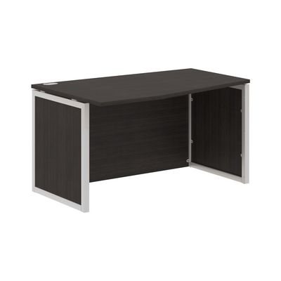 Xten-QP XQPCT 149H L (Дуб юкон модерн/Алюминий) Стол письменный, левый