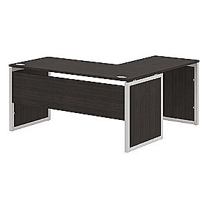 Xten Кью Пи XQPCT 1615 L (Дуб юкон модерн/Алюминий) Стол угловой, левый