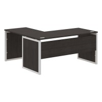 Xten-QP XQPCT 1615 R (Дуб юкон модерн/Алюминий) Стол угловой, правый