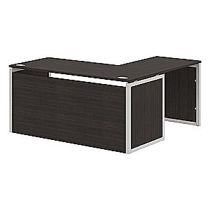 Xten Кью Пи XQPCT 1615H L (Дуб юкон модерн/Алюминий) Стол угловой, левый