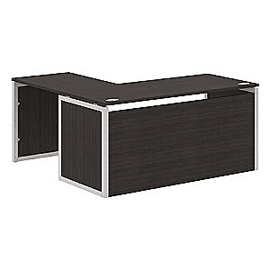 Xten Кью Пи XQPCT 1615H R (Дуб юкон модерн/Алюминий) Стол угловой, правый