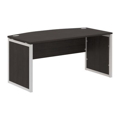 Xten-QP XQPET 169 (Дуб юкон модерн/Алюминий) Стол руководителя