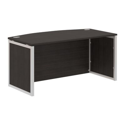 Xten-QP XQPET 169H (Дуб юкон модерн/Алюминий) Стол руководителя