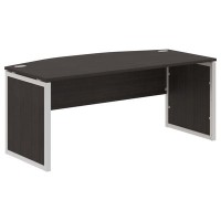 Xten-QP XQPET 189 (Дуб юкон модерн/Алюминий) Стол руководителя