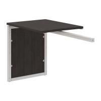 Xten-QP XQPR 889 (Дуб юкон модерн/Алюминий) Брифинг-приставка