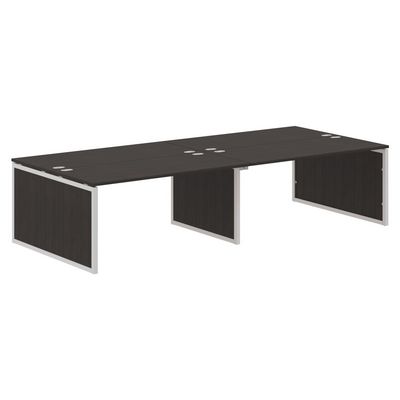 Xten-QP XQPWST 3214 (Дуб юкон модерн/Алюминий) Рабочая станция