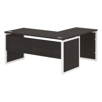 Xten-QP XQPCT 1615 L (Дуб юкон модерн/Белый) Стол угловой, левый