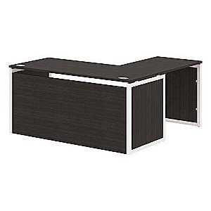 Xten Кью Пи XQPCT 1615H L (Дуб юкон модерн/Белый) Стол угловой, левый