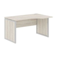 Xten-QP XQPCET 149 R (Сосна эдмонт/Алюминий) Стол письменный, правый