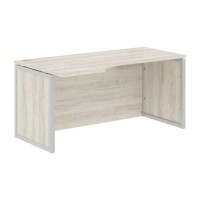 Xten-QP XQPCET 169H L (Сосна эдмонт/Алюминий) Стол письменный, левый