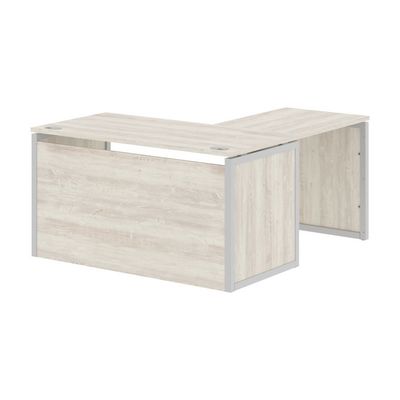 Xten-QP XQPCT 1415H L (Сосна эдмонт/Алюминий) Стол угловой, левый