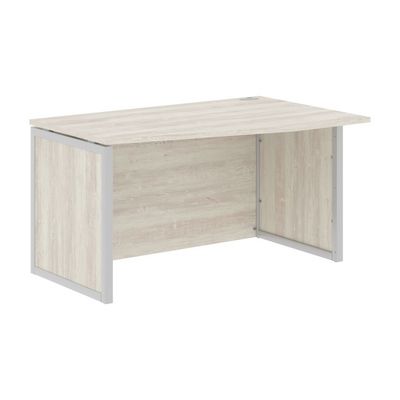 Xten-QP XQPCT 149H R (Сосна эдмонт/Алюминий) Стол письменный, правый