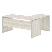 Xten-QP XQPCT 1615 L (Сосна эдмонт/Алюминий) Стол угловой, левый