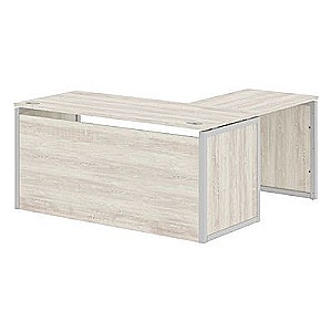 Xten Кью Пи XQPCT 1615H L (Сосна эдмонт/Алюминий) Стол угловой, левый