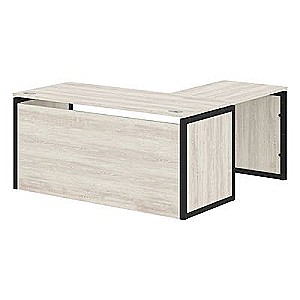 Xten Кью Пи XQPCT 1615H L (Сосна эдмонт/Антрацит) Стол угловой, левый